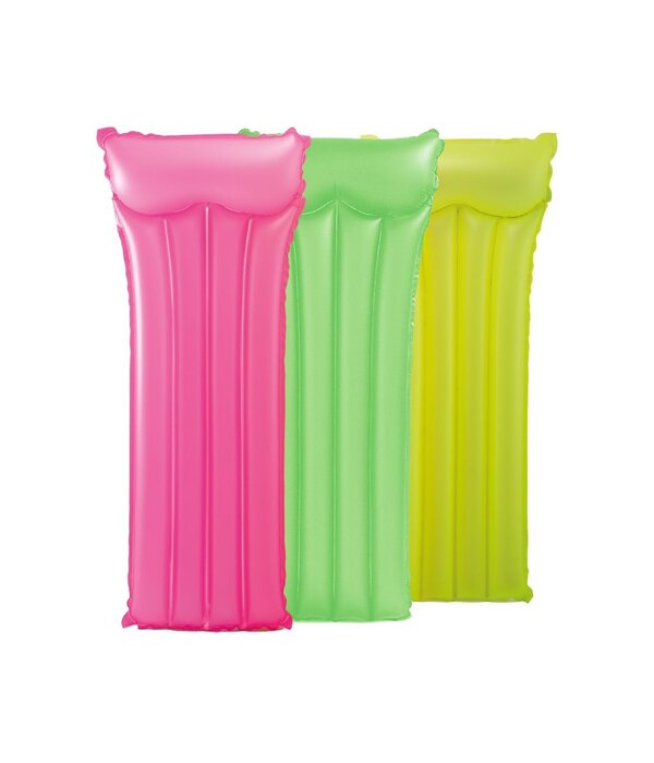 Opblaasbare Luchtbed Neon Frost Intex