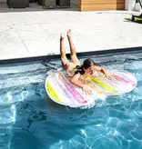 Regenboog Luchtbed Glitter Hart Essentials