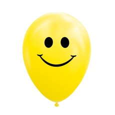 Gele Smiley Ballonnen (8st)