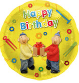 Folieballon Buurman & Buurman Happy Birthday - 45cm