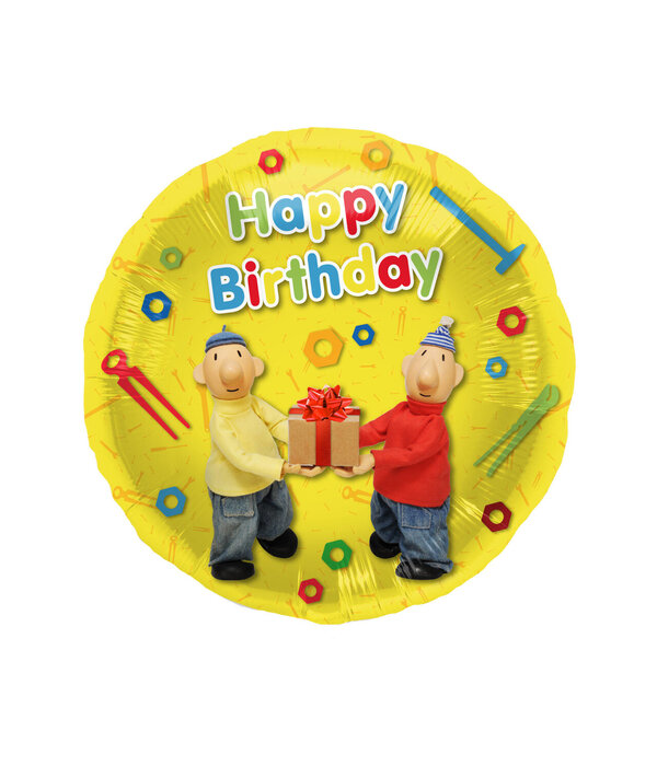Folieballon Buurman & Buurman Happy Birthday - 45cm