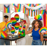 Waaier regenboog kleuren