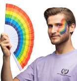 Waaier regenboog kleuren