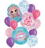 Ballonnen Set Prinses Birthday Princess (14-delig)