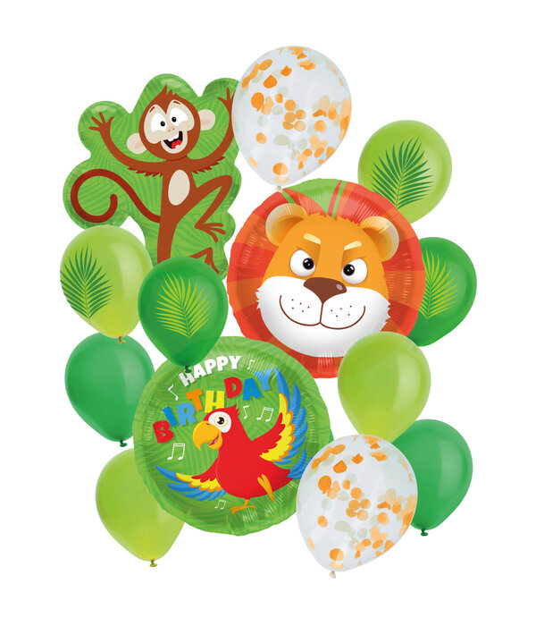Ballonnen Set Jungle (14-delig)