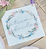 Boho Floral Servetten Team Bride (16st)