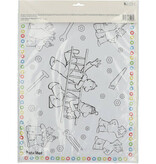 Placemats Kleurplaten Buurman & Buurman (6st)