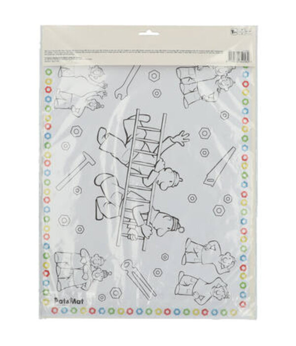 Placemats Kleurplaten Buurman & Buurman (6st)