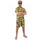 Tropische Korte Broek Hawaii Toekans Oranje