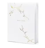 Gastenboek Met Gouden Takjes Motief (20x24,5cm)