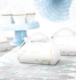 Cake Doosjes Met Chique Gouden Takjes motief (10st)