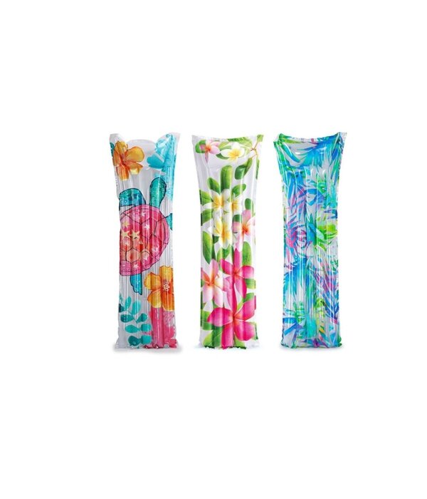 Luchtbed Colorful Flowers Intex (183x69cm)