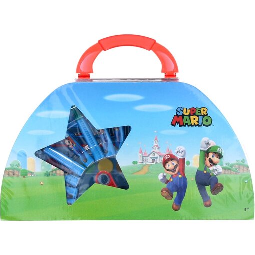 Super Mario Kleurkoffer (51-Delig)