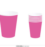 Fuchsia Neon Bekertjes (6st)