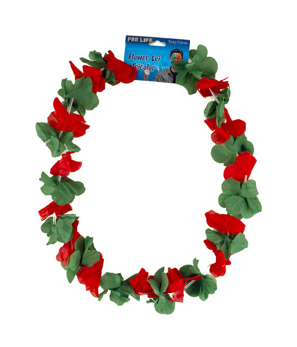 Hawaiikrans Rood/Groen