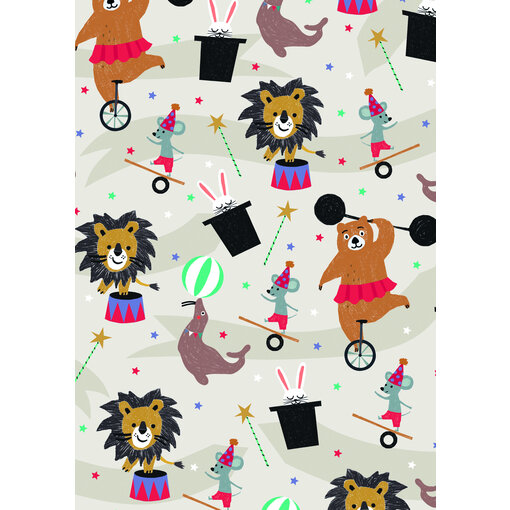 Kadopapier Circus Animals