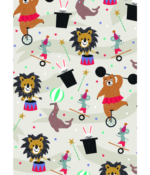 Kadopapier Circus Animals