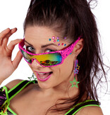 Partybril 80's Neon pink