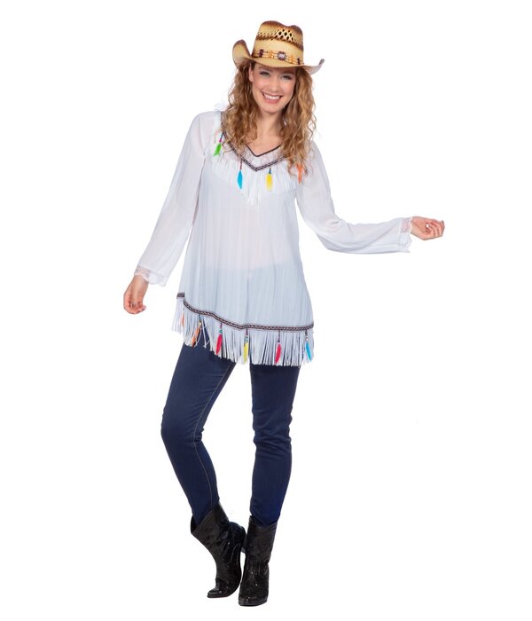 Festival Tuniek Ibiza Met Veren