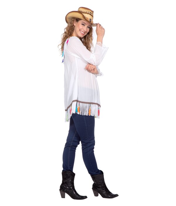 Festival Tuniek Ibiza Met Veren