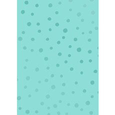 Cadeaupapier Blauw Stippen Fresh