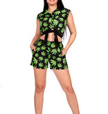 Party Festival Outfit Due Set Dames Wietblad