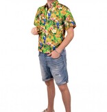 Hawaii blouse met Zonneklep Oranje