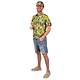 Hawaii blouse met Zonneklep Oranje