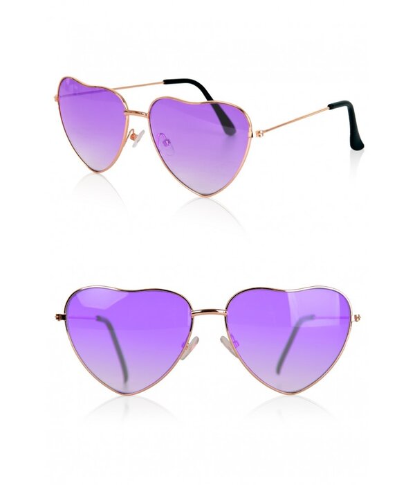 Hartjes Bril Paars