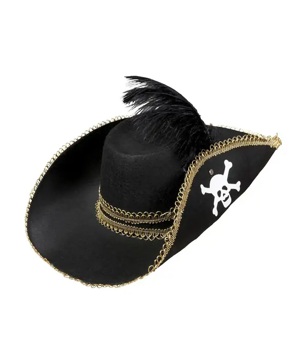 Dames Piratenhoed Met Veer