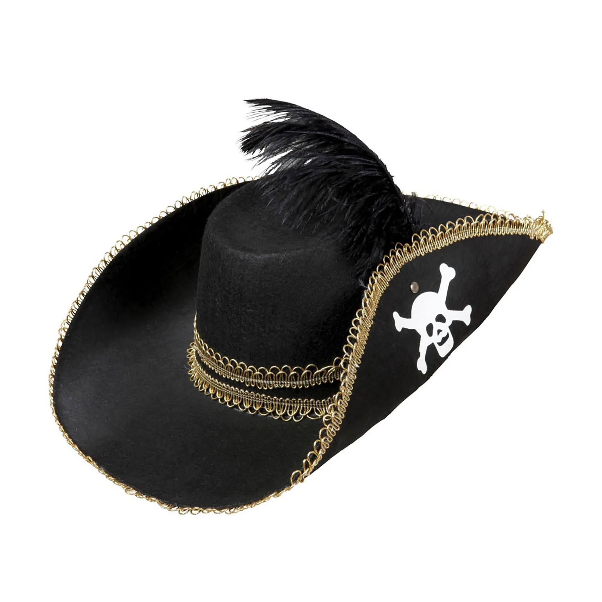 Dames Piratenhoed Met Veer afbeelding