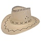 Hoed Cowboy Suede Taupe