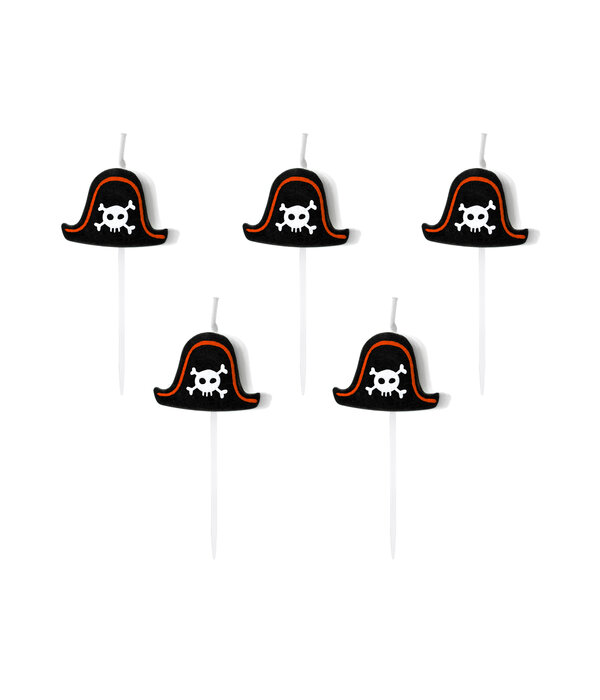 Kaarsjes Piraten Party (5st)