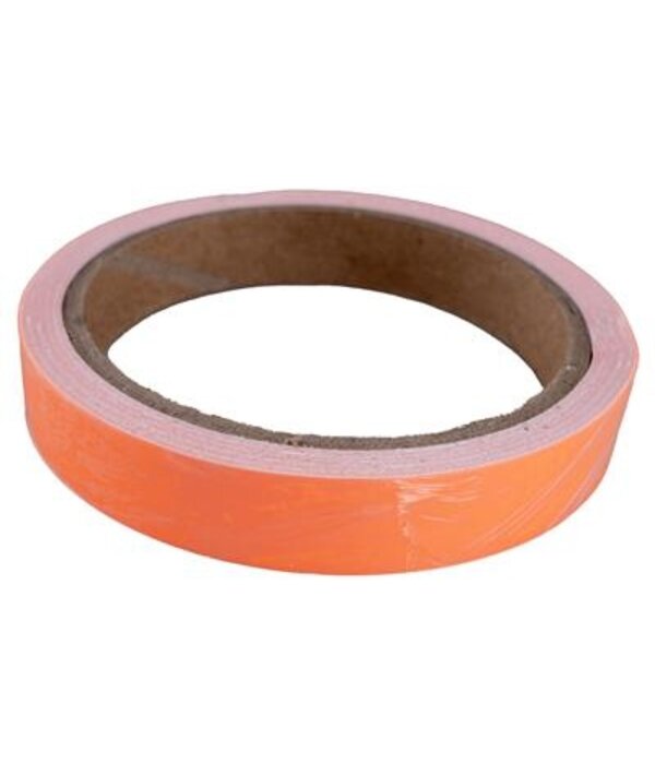 Glow In The Dark UV Tape Oranje (5m)