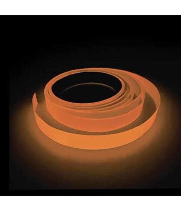 Glow In The Dark UV Tape Oranje (5m)