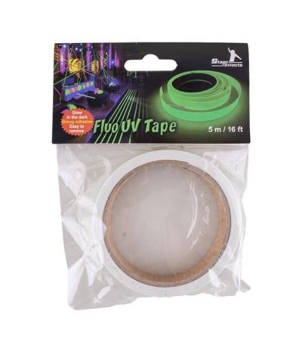 Glow In The Dark UV Tape Groen (5m)