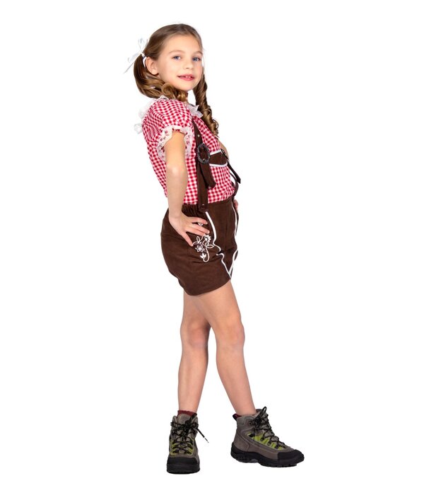 Oktoberfest Lederhose Kort Bruin Kind Milo