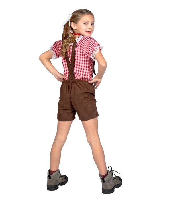 Oktoberfest Lederhose Kort Bruin Kind Milo