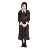 Gothic Addams Family Jurk Kind