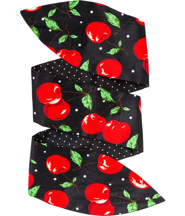 Rockabilly Hoofdband Cherry