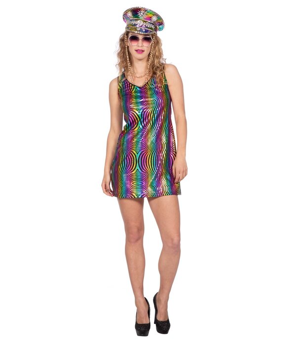 Festival Jurkje Holografisch Multikleur Dames