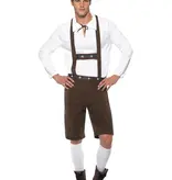 Bierfeest verkleedkostuum heren bruin