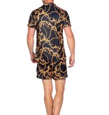 Party outfit Festival Heren Zwart/Goud Stanley