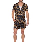 Party outfit Festival Heren Zwart/Goud Stanley