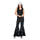 Festival Western Outfit Dames Zwart