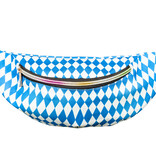 Heuptas Oktoberfest Blauw/Wit