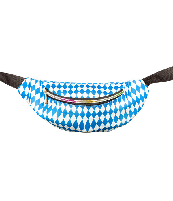Heuptas Oktoberfest Blauw/Wit