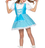 Dirndl Jurk Aqua Meisje Elise