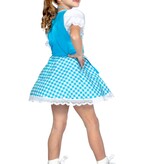 Dirndl Jurk Aqua Meisje Elise