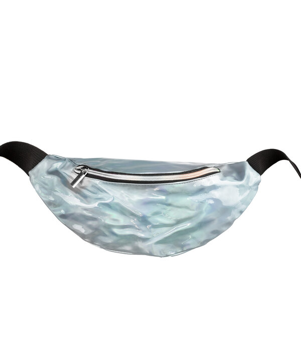 Heuptas Holografisch Zilver Bling